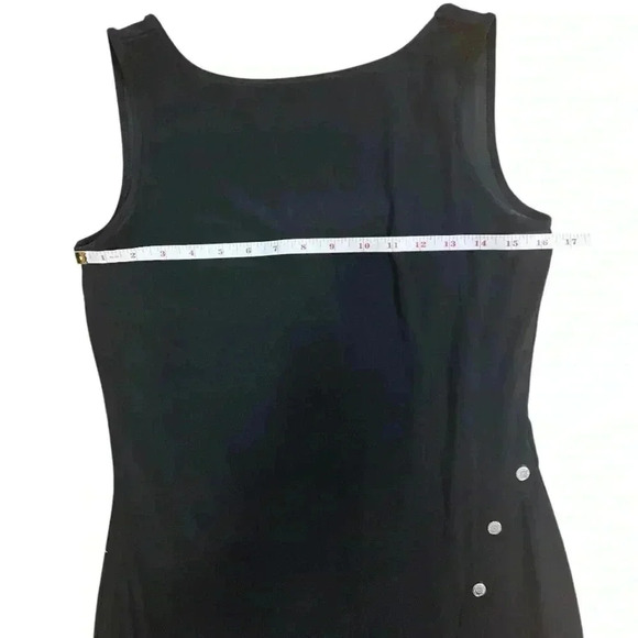 White House Black Market Matte Jersey Diagonal Placket Dress Size Small NWT - Picture 8 of 12